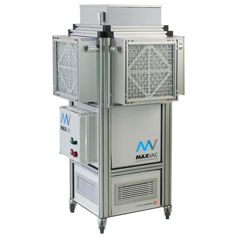 HEPA UV-C Air Purifier with huge 3'600m3/h Airflow - MAXVAC Medi® 40 Air Purifier Virus Sterilizer